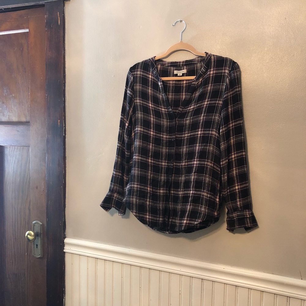 Calvin Klein Flannel Blouse